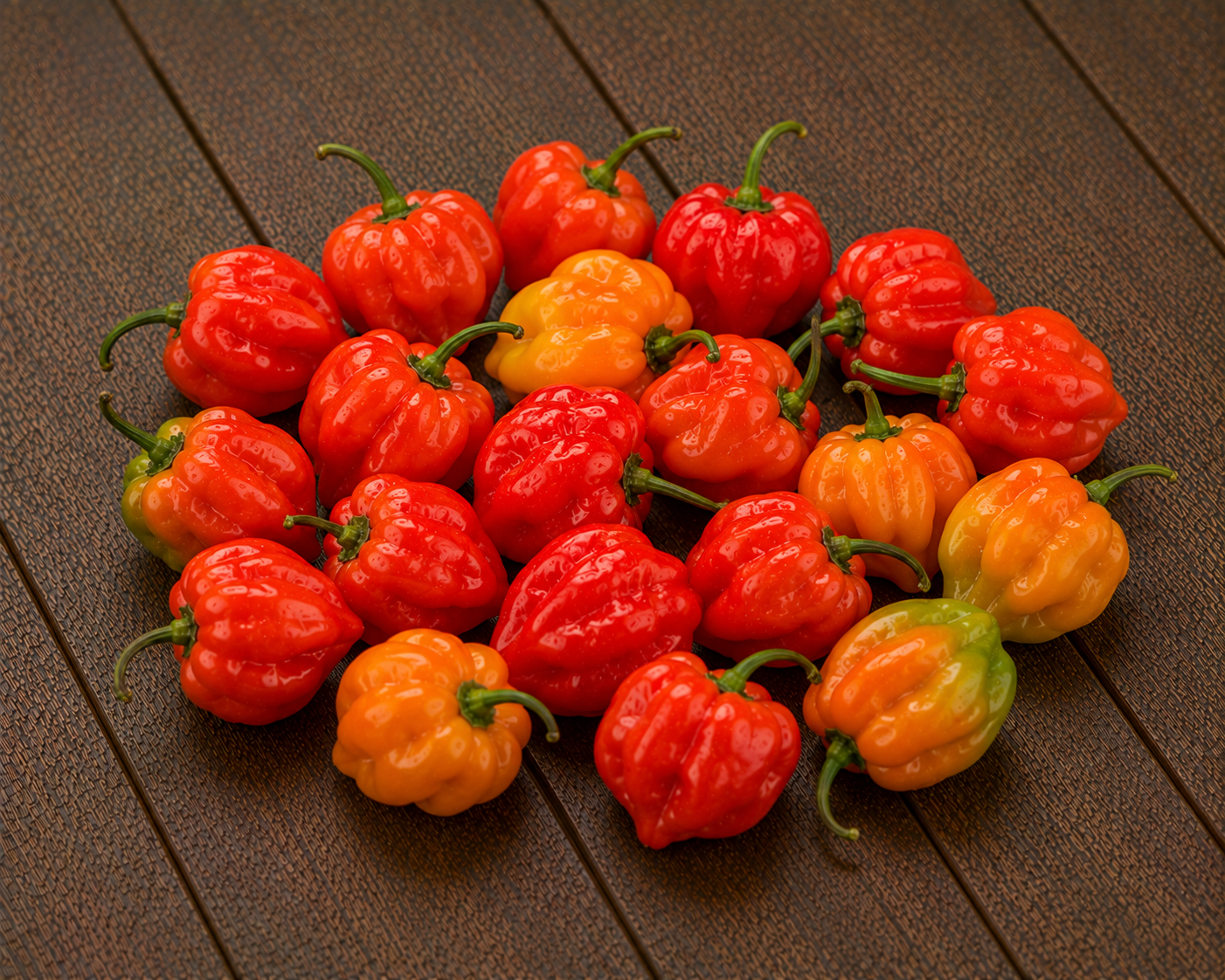 Scotch bonnet peppers